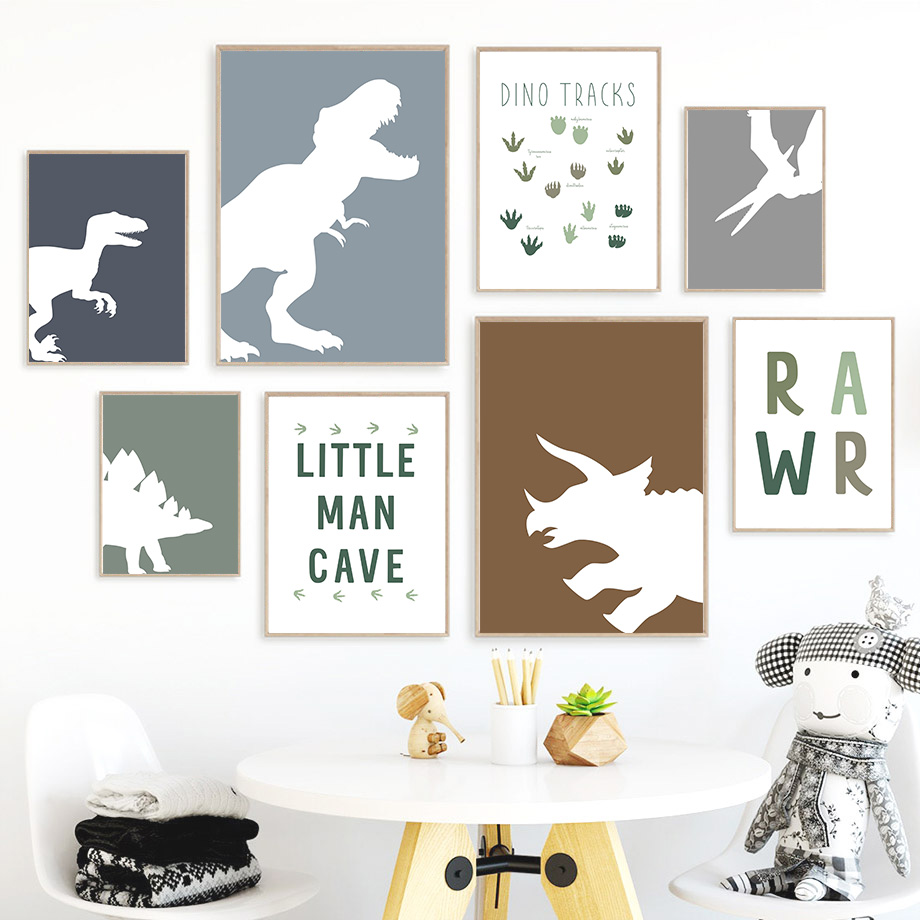 Baby Boy Nursery Quotes - لوحة فنية زخرفية بدون إطار، طباعة