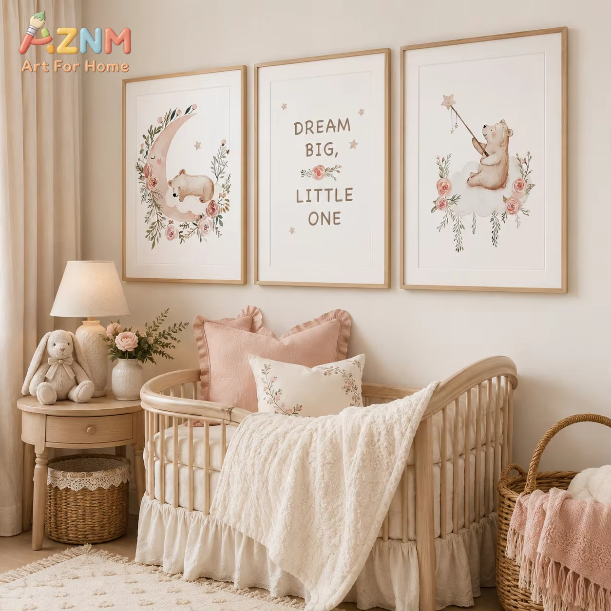 Baby Boy Nursery Quotes - لوحة فنية جدارية لغرفة الأطفال من