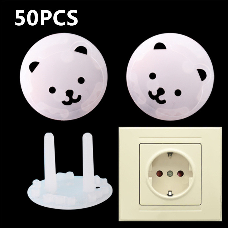 Outlet Cover Childproof - 10/20/50 قطعة سلامة الطفل الطفل مقبس