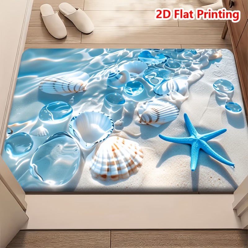 Baby Nursery Jungle Rug - سجادة بتصميم حيوانات السفاري (الفيل، الزرافة،