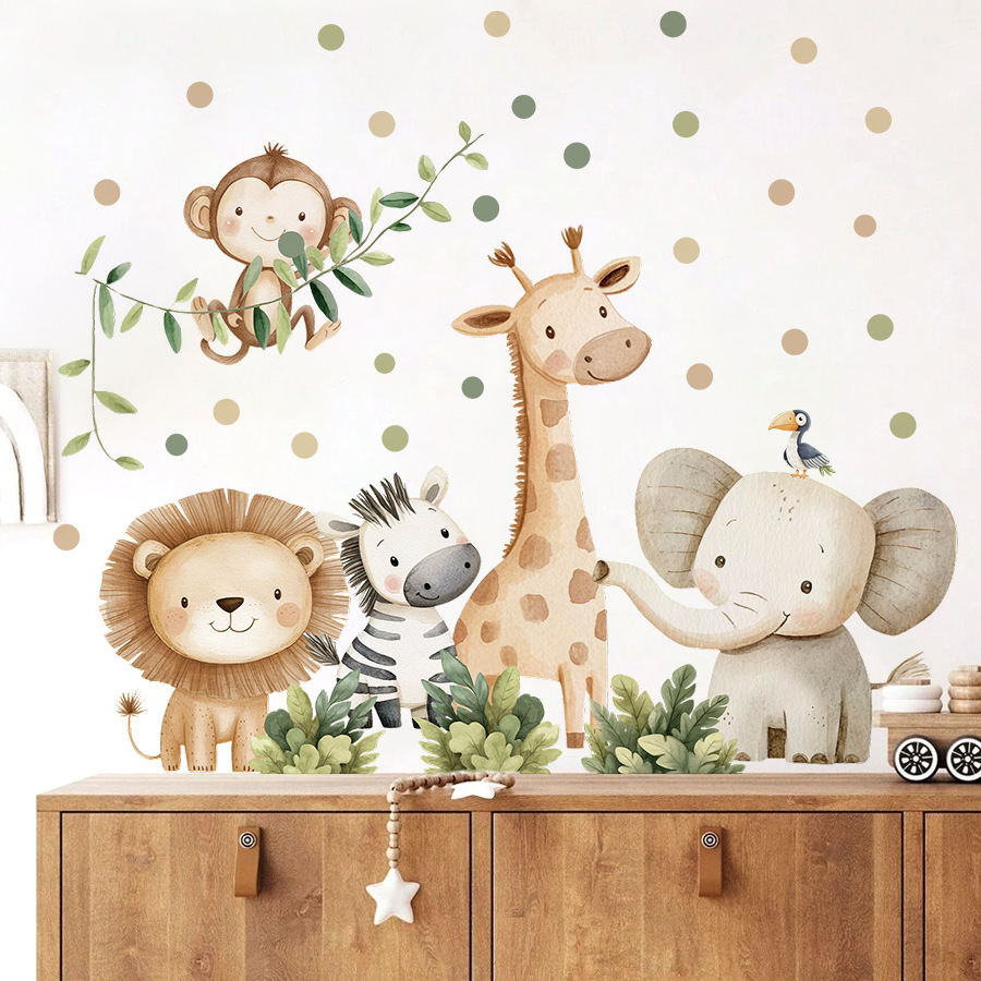 بوهو غابة الحيوانات ملصقات جدا - مراجعة Baby Nursery Needs وسعره