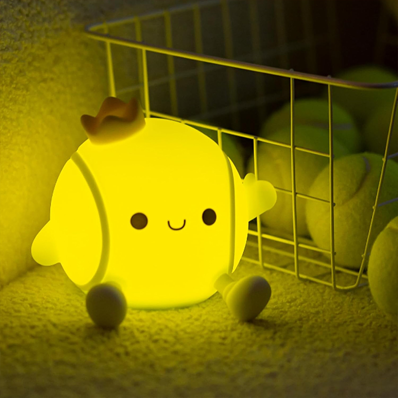 مصباح ليلي لطيف على شكل مضرب ت - مراجعة Baby Nursery Egg Light وسعره