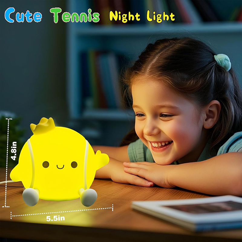 مصباح ليلي لطيف على شكل مضرب ت - مراجعة Baby Nursery Egg Light وسعره