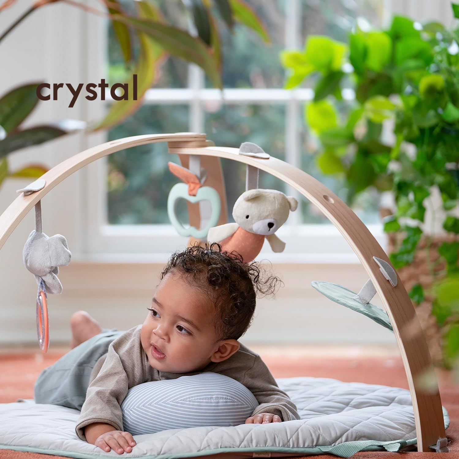 جيم لعب للأطفال من الخشب الصنو - مراجعة Baby Nursery Design وسعره