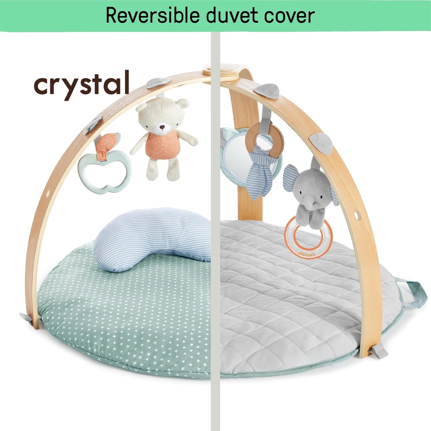 جيم لعب للأطفال من الخشب الصنو - مراجعة Baby Nursery Design وسعره