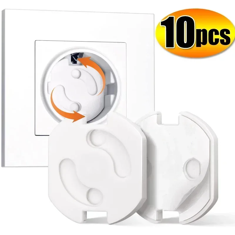 1/10 قطعة حماية المخرج الكهربا - مراجعة Outlet Cover Childproof وسعره