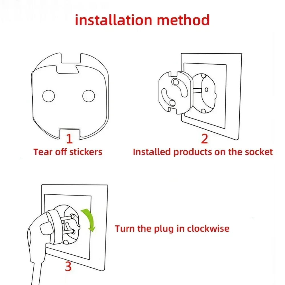 1/10 قطعة حماية المخرج الكهربا - مراجعة Outlet Cover Childproof وسعره