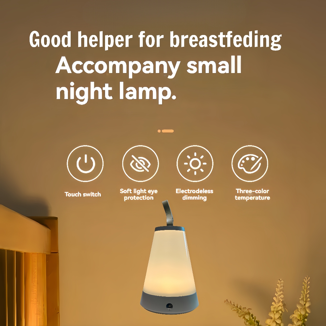 LED ضوء الليل أباجورة التحكم ب - مراجعة Baby Nursery Books وسعره