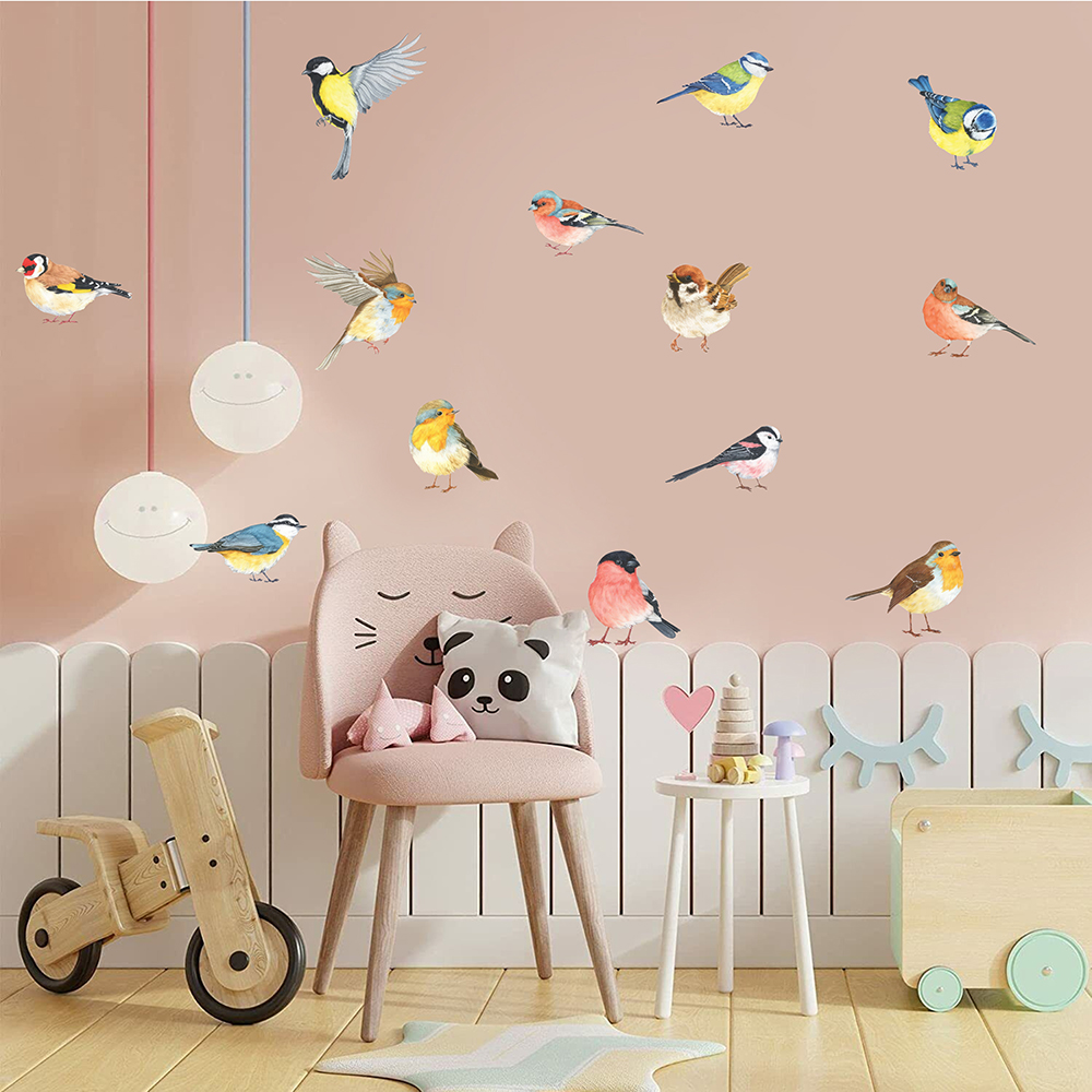 13 قطعة من ملصقات الحائط للطيو - مراجعة Baby Nursery Needs وسعره