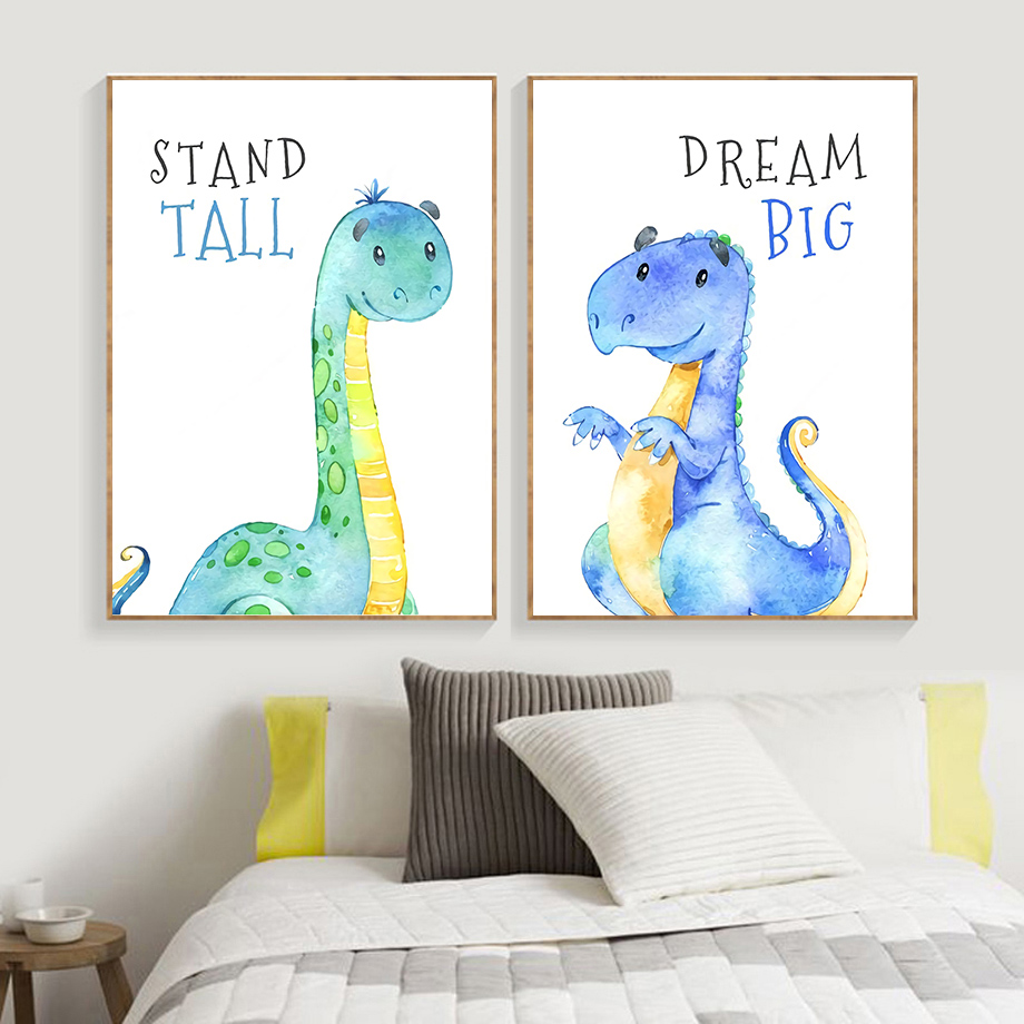 الكرتون ديناصور يقتبس الرسم عل - مراجعة Baby Boy Nursery Quotes وسعره