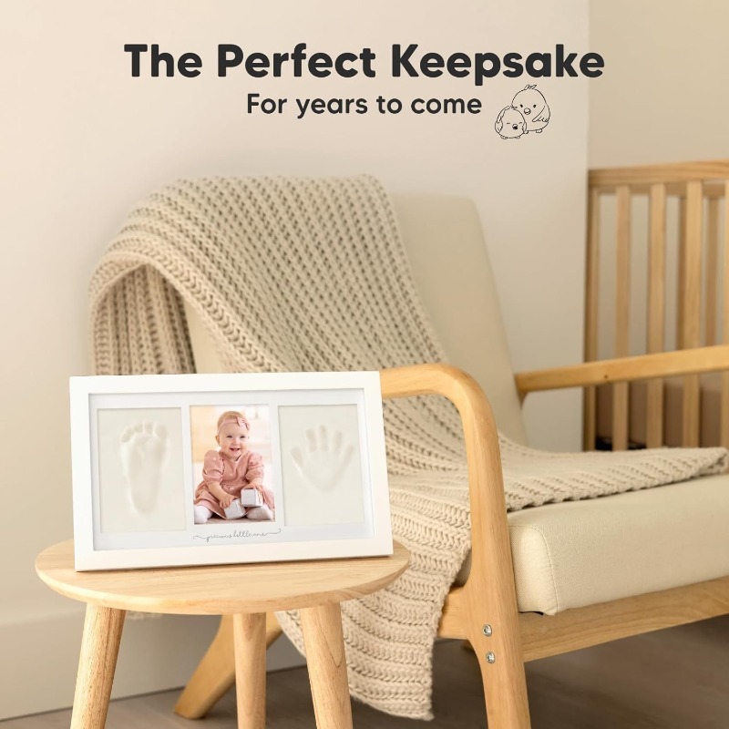 طقم طين بصمة اليد للأطفال إطار - مراجعة Baby Nursery Design وسعره
