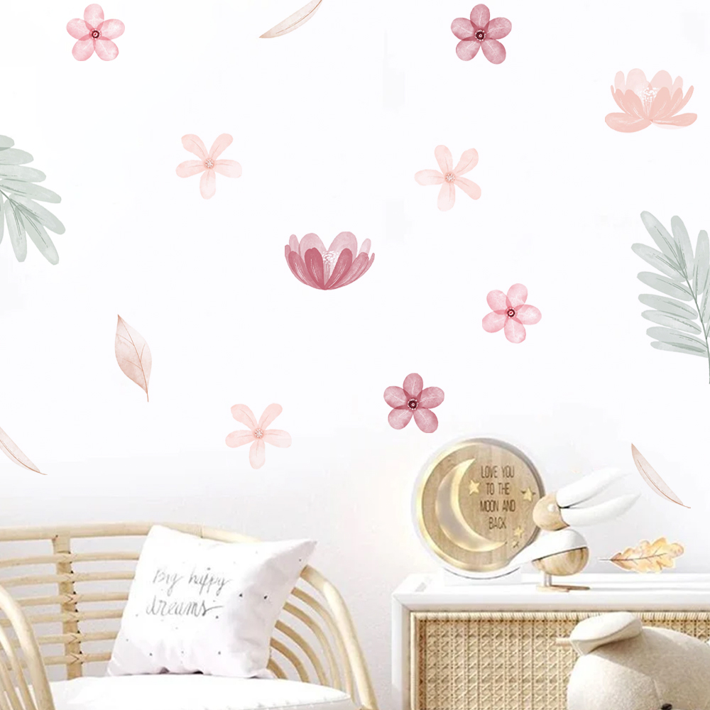 بوهو يترك النباتية DIY جدار ال - مراجعة Baby Nursery Needs وسعره