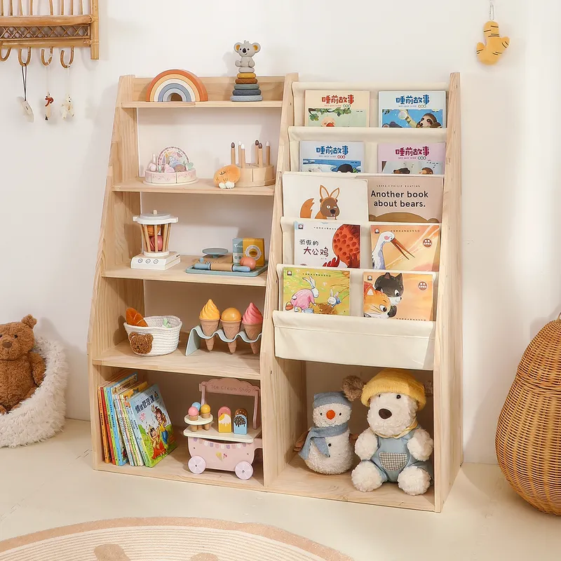 رف تخزين ألعاب ورف كتب 2 في 1  - مراجعة Baby Nursery Books وسعره