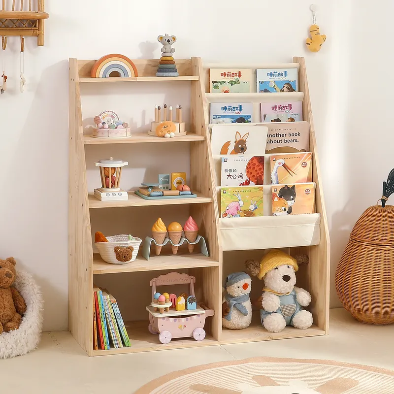 رف تخزين ألعاب ورف كتب 2 في 1  - مراجعة Baby Nursery Books وسعره