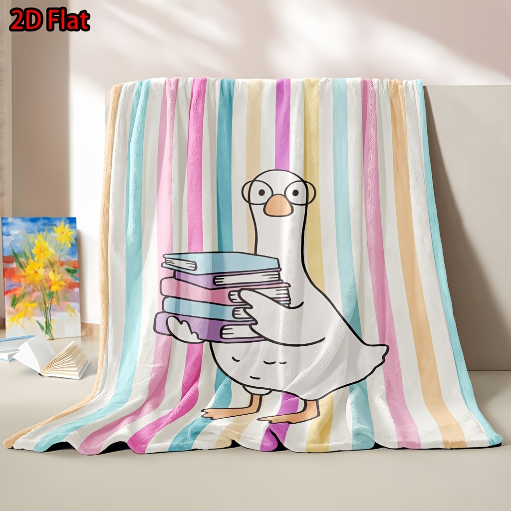 بطانية مخططة بألوان قوس قزح لط - مراجعة Baby Nursery Books وسعره