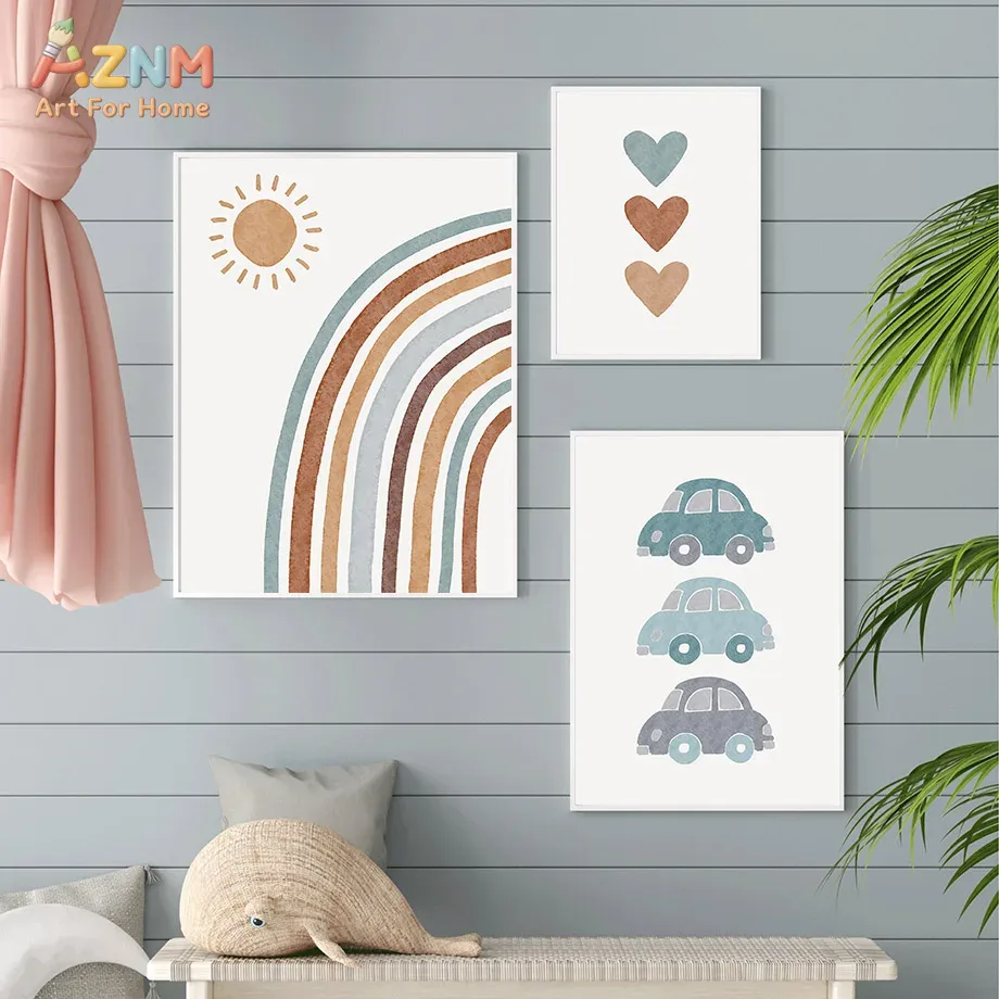 لوحة فنية قماشية للسيارة بتصمي - مراجعة Baby Boy Nursery Quotes وسعره