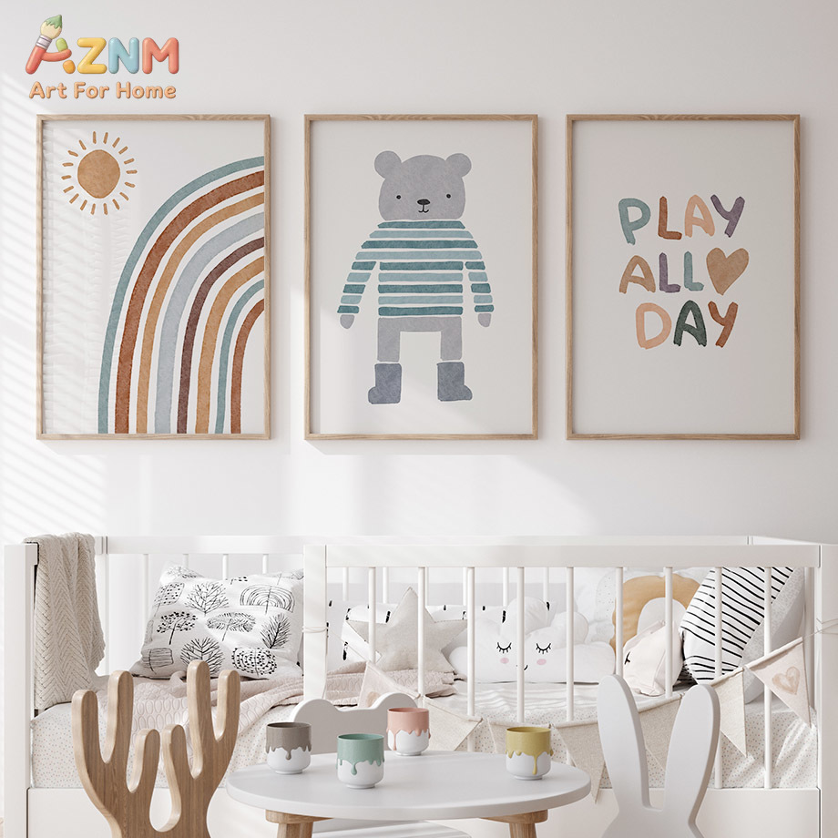 لوحة فنية قماشية للسيارة بتصمي - مراجعة Baby Boy Nursery Quotes وسعره